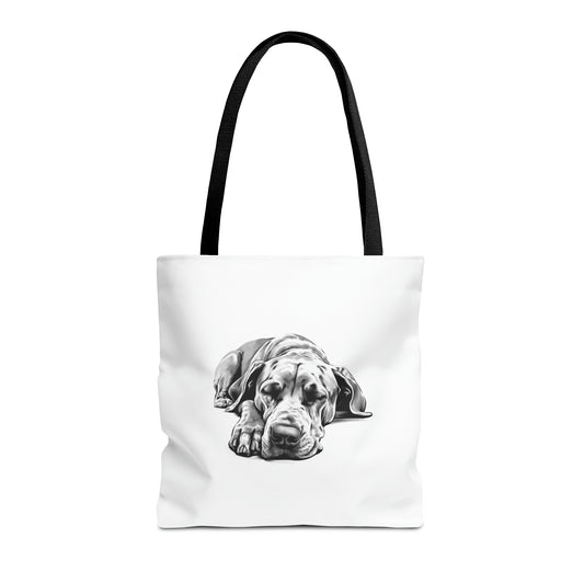 GREAT DANE Lover Tote Bag (Front & Back Prints)