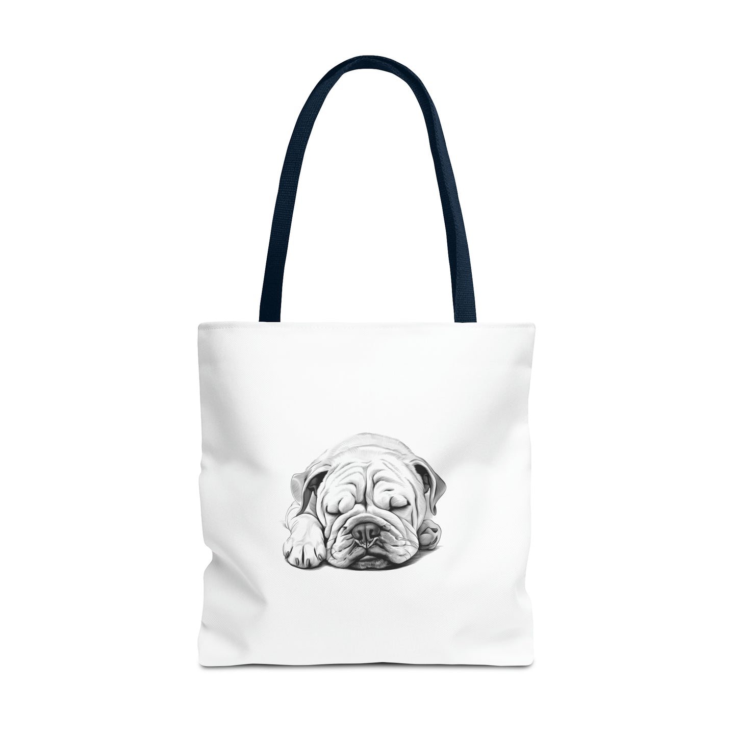 BULLDOG Lover Everday Tote (Front & Back Prints)