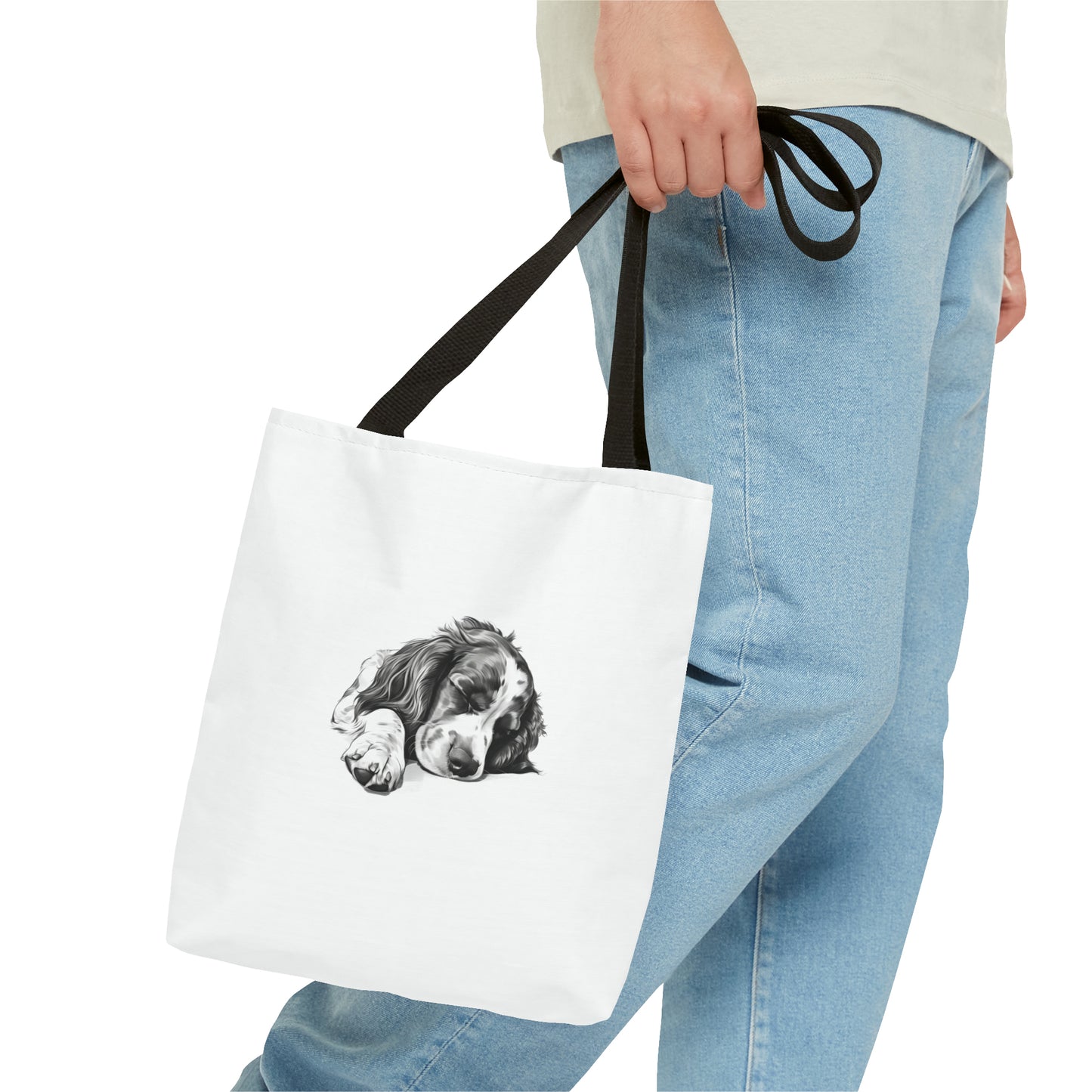 SPANIEL Lover Everday Tote (Front & Back Prints)