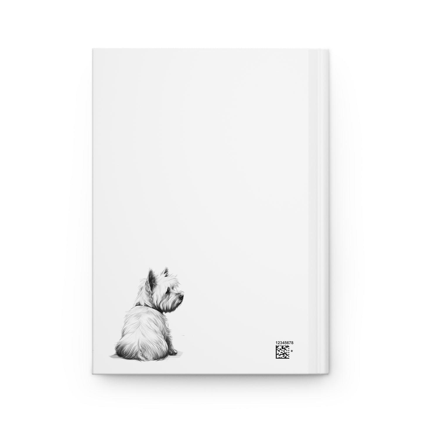 Westie Lover Hardcover Notebook (150 lined pages)