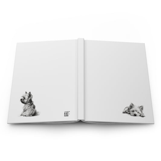 YORKIE Lover Hardcover Notebook (150 lined pages)