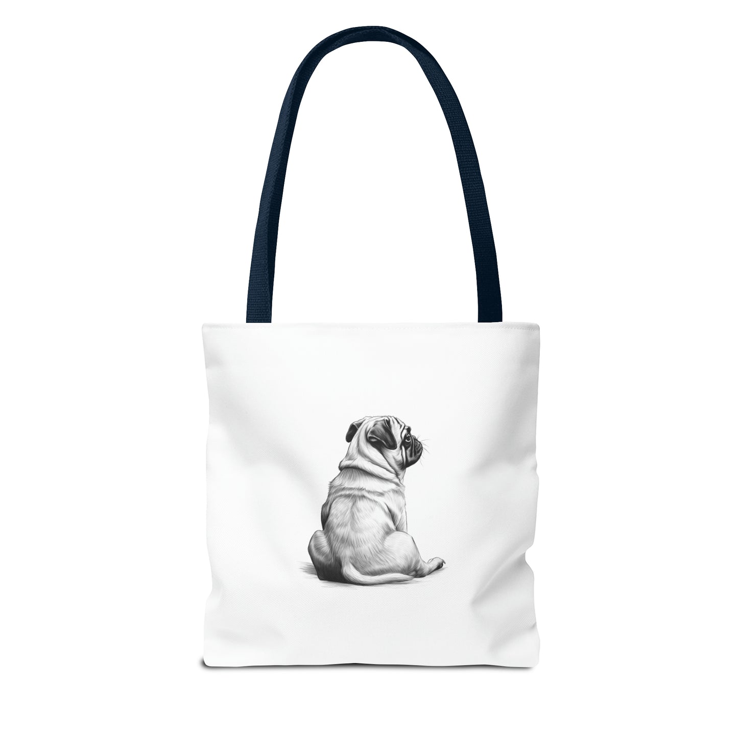 PUG Lover Everday Tote (Front & Back Prints)