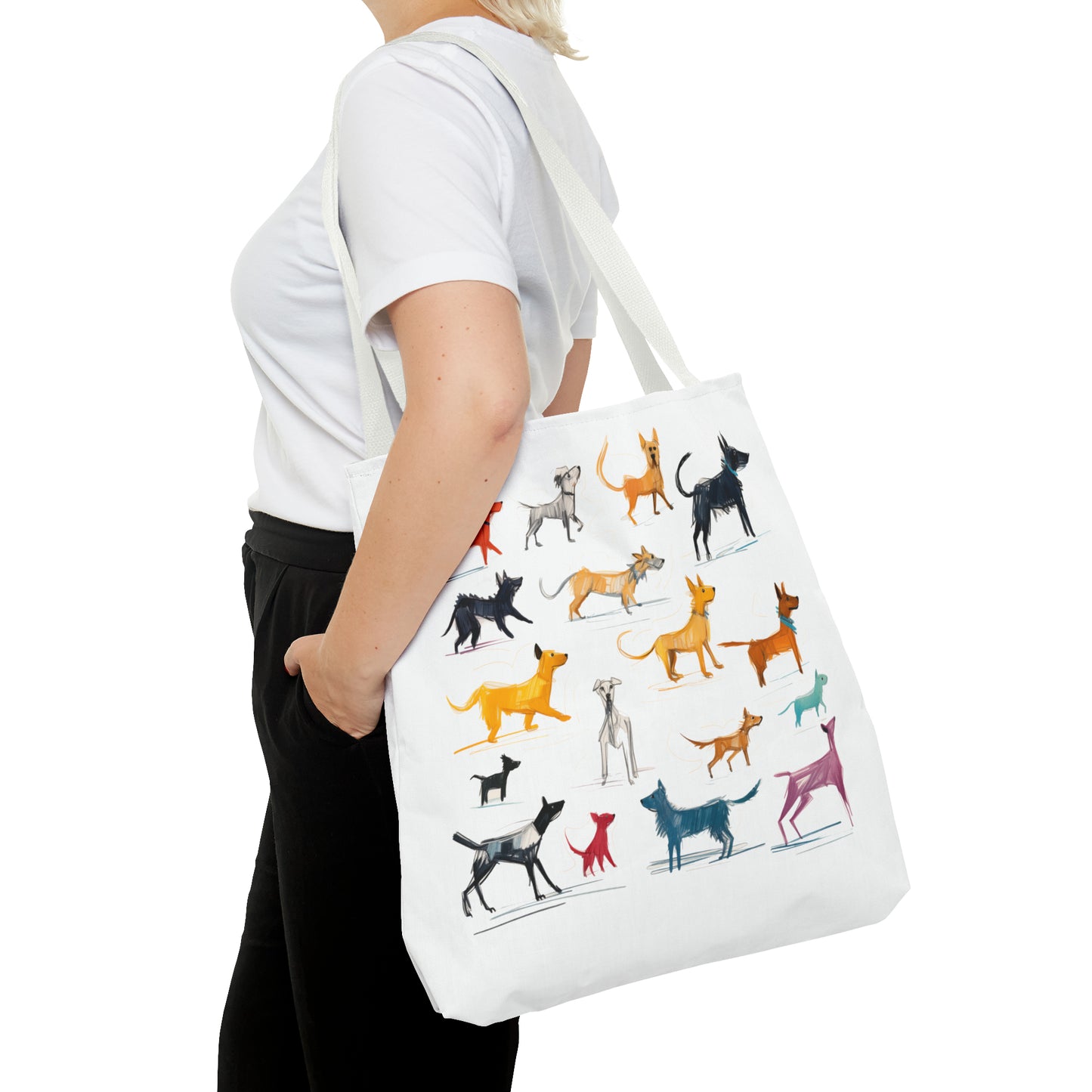 "Dog Park Sketchbook" Tote Bag