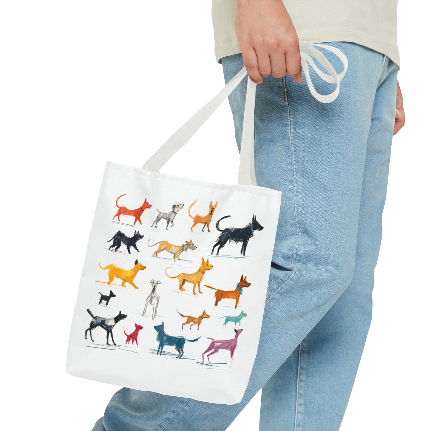 "Dog Park Sketchbook" Tote Bag