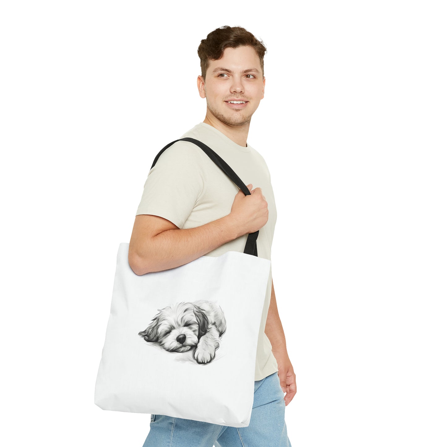 SHIHTZU Lover Tote Bag (Front & Back Prints)