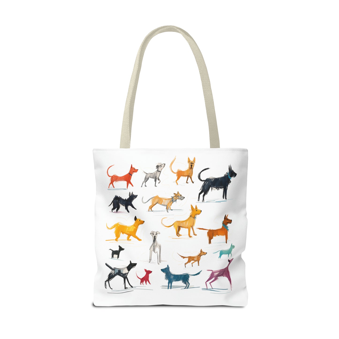 "Dog Park Sketchbook" Tote Bag