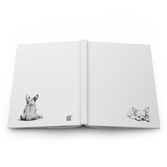 CHIHUAHUA Lover Hardcover Notebook (5.75"x8" lined)