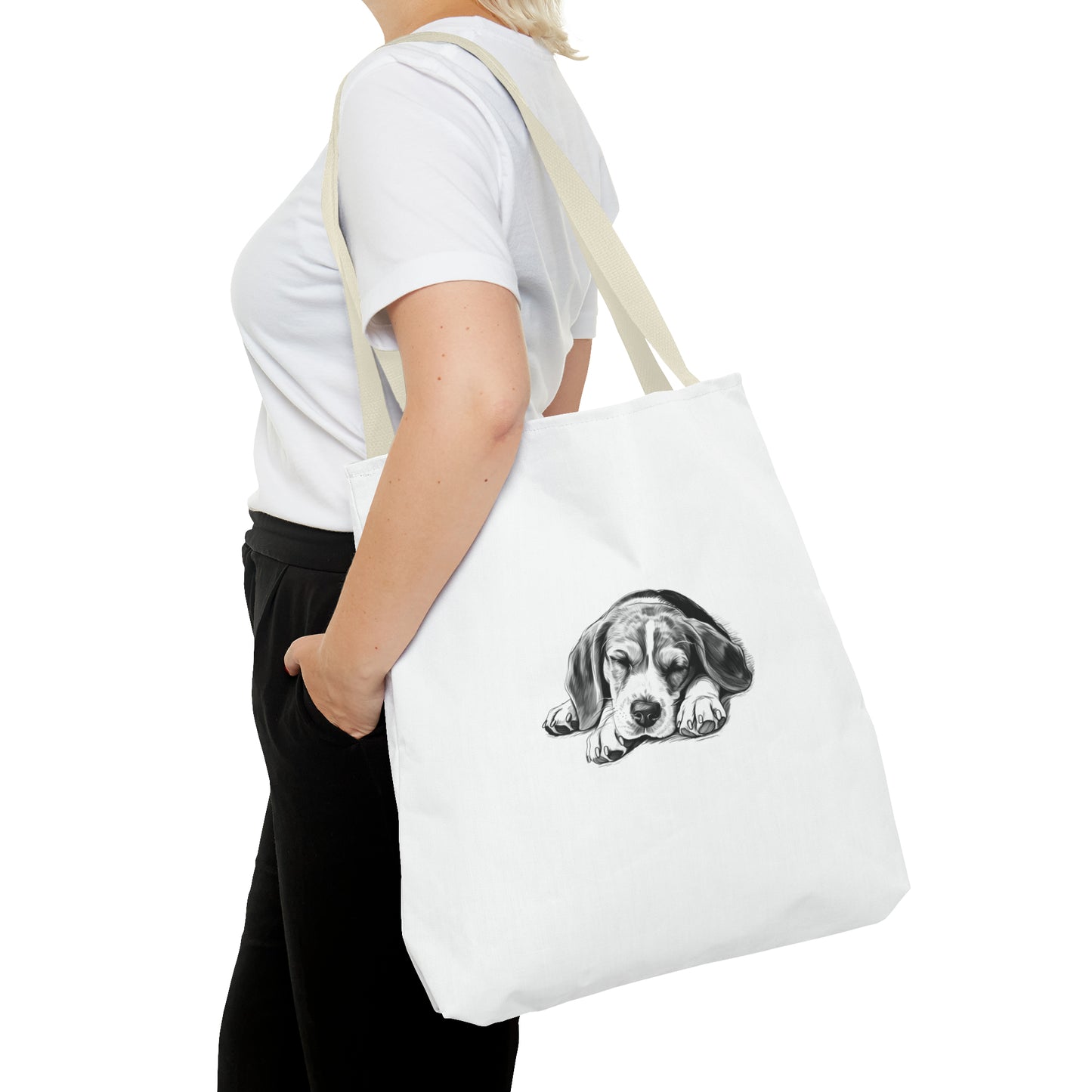 BEAGLE Lover Everday Tote (Front & Back Art)