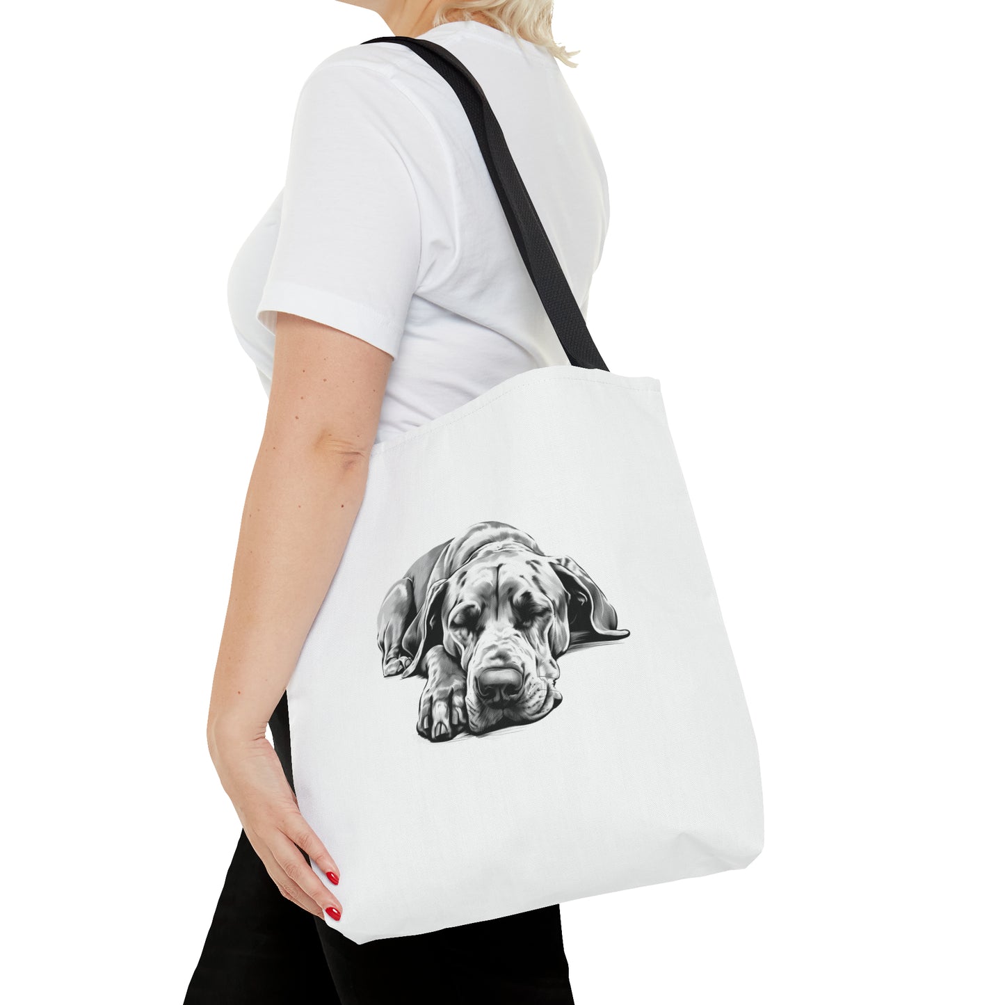 GREAT DANE Lover Tote Bag (Front & Back Prints)