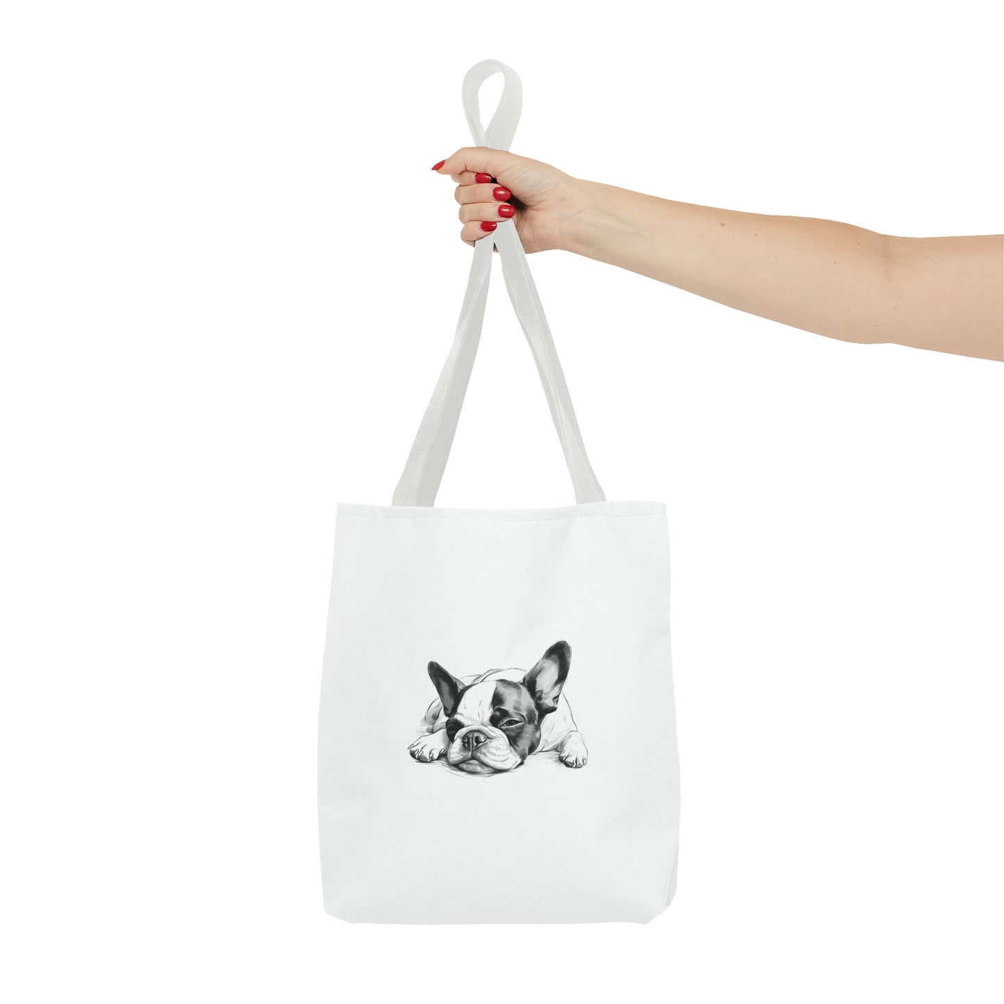 BOSTON TERRIER Lover Everday Tote (Front & Back Prints)