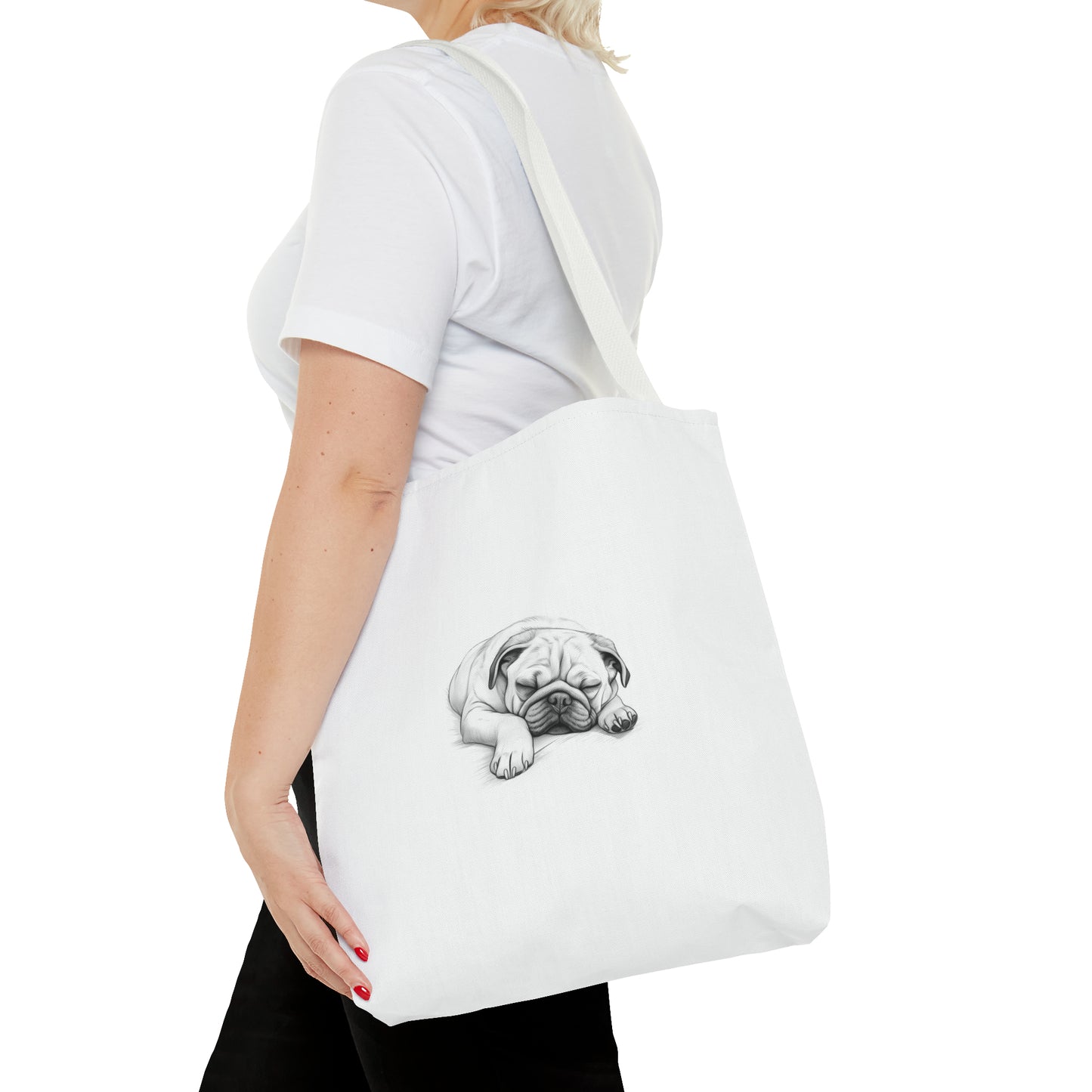 PUG Lover Everday Tote (Front & Back Prints)