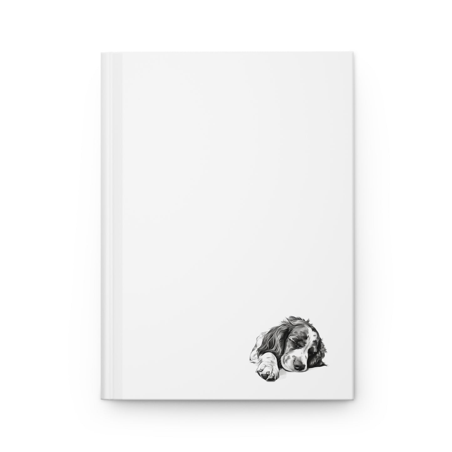 SPANIEL Lover Hardcover Notebook (5.75"x8" lined)