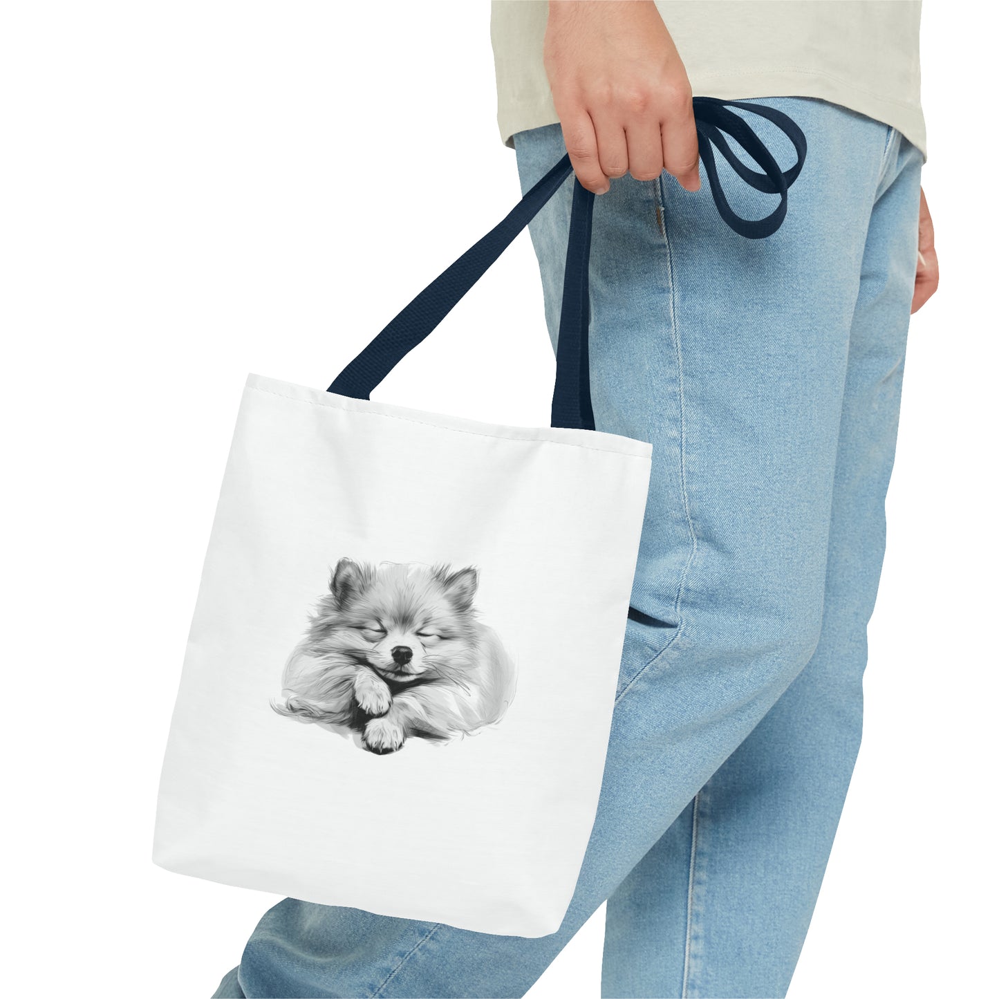 POMERANIEAN Lover Tote Bag (Front & Back Prints)