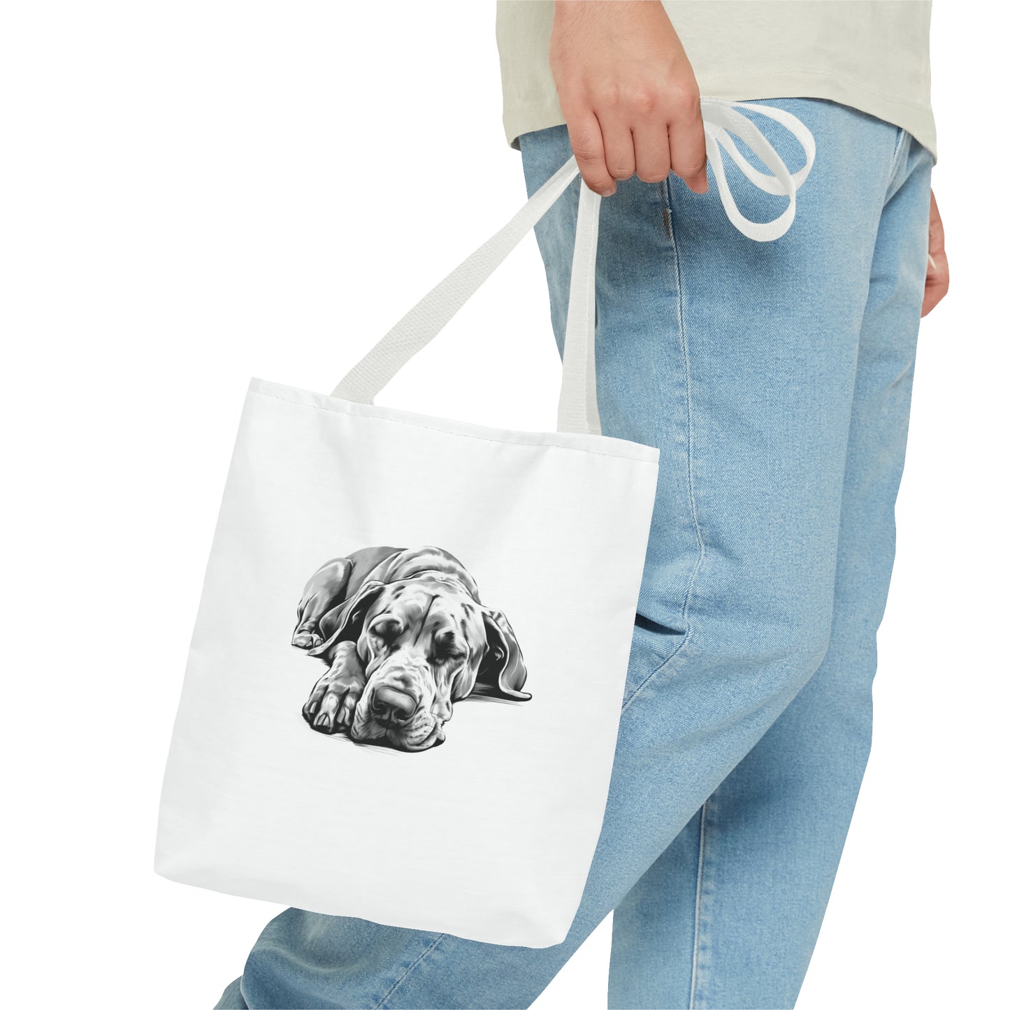 GREAT DANE Lover Tote Bag (Front & Back Prints)