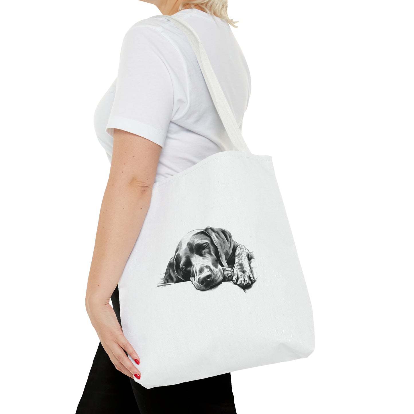 GERMAN SHORTHAIRED POINTER Lover Tote Bag (Front & Back Prints)