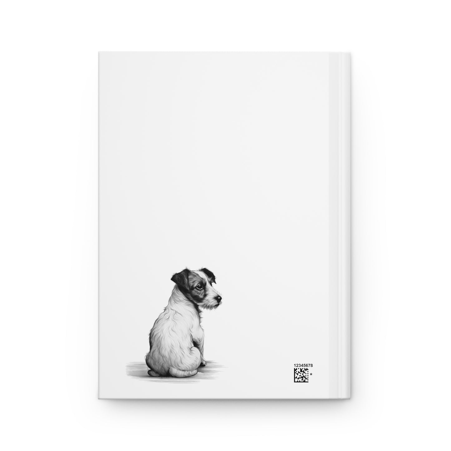 JACK RUSSELL TERRIER Lover Hardcover Notebook (5.75"x8" lined)