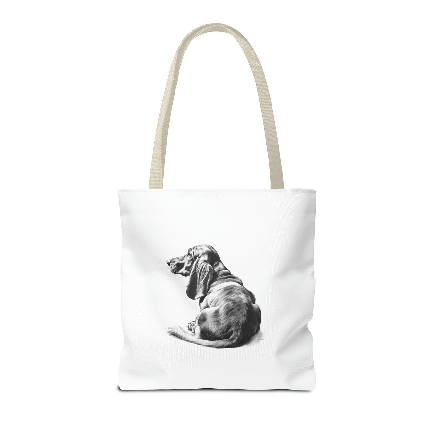 BASSET HOUND Lover Tote Bag (Front & Back Art)