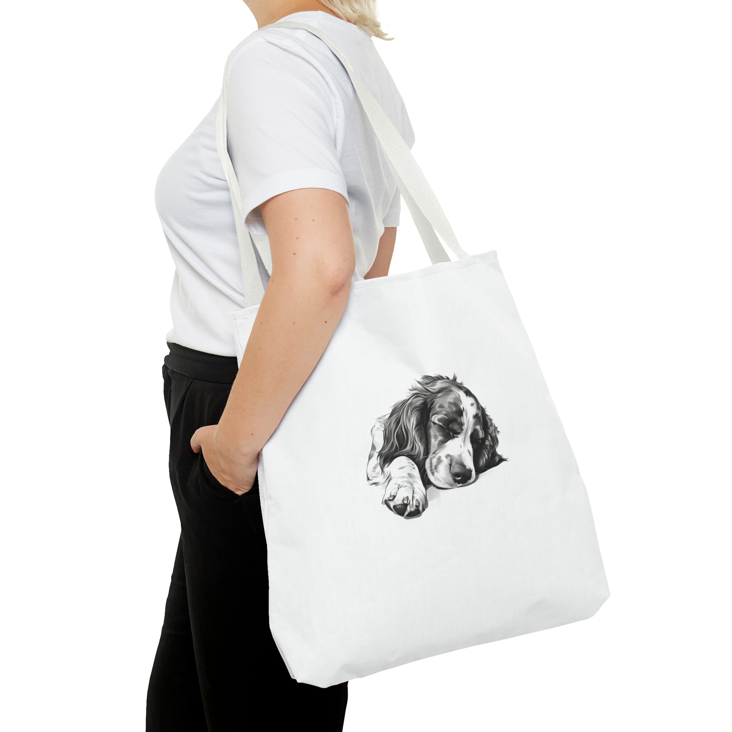 SPANIEL Lover Everday Tote (Front & Back Prints)