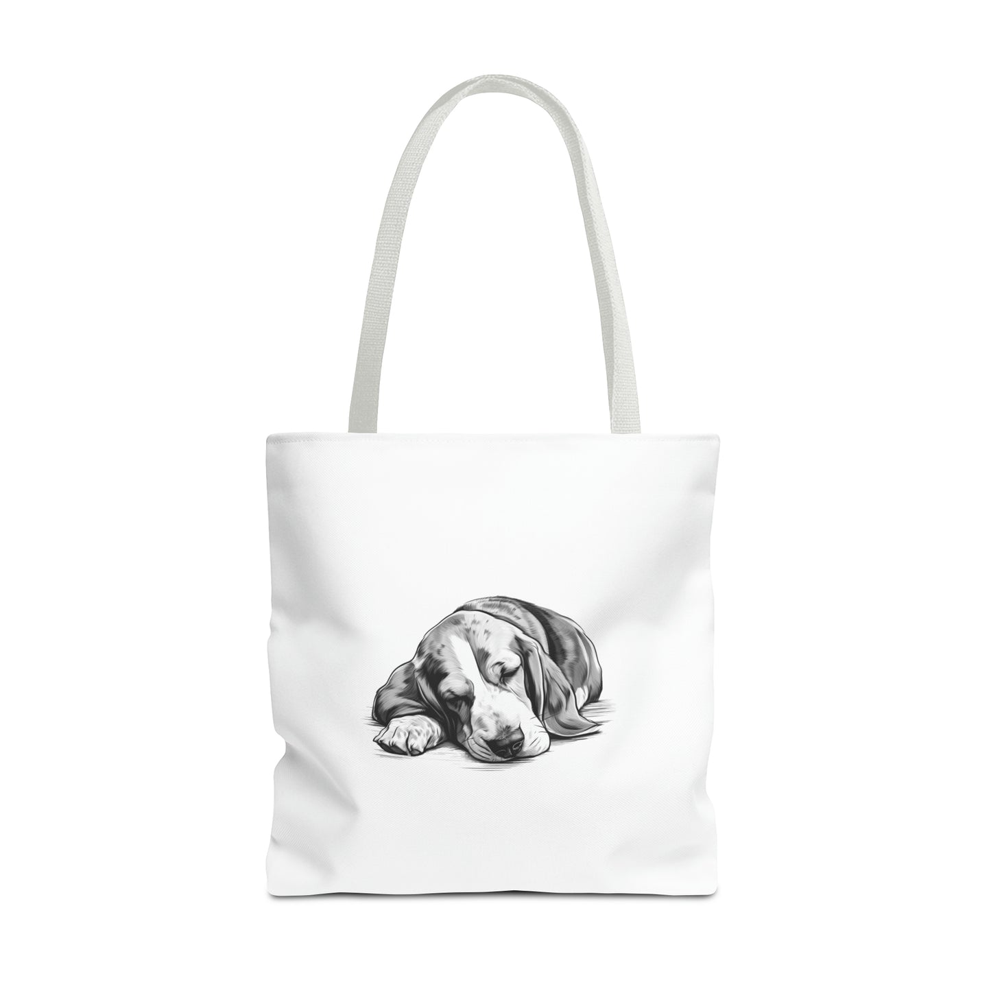 BASSET HOUND Lover Tote Bag (Front & Back Art)