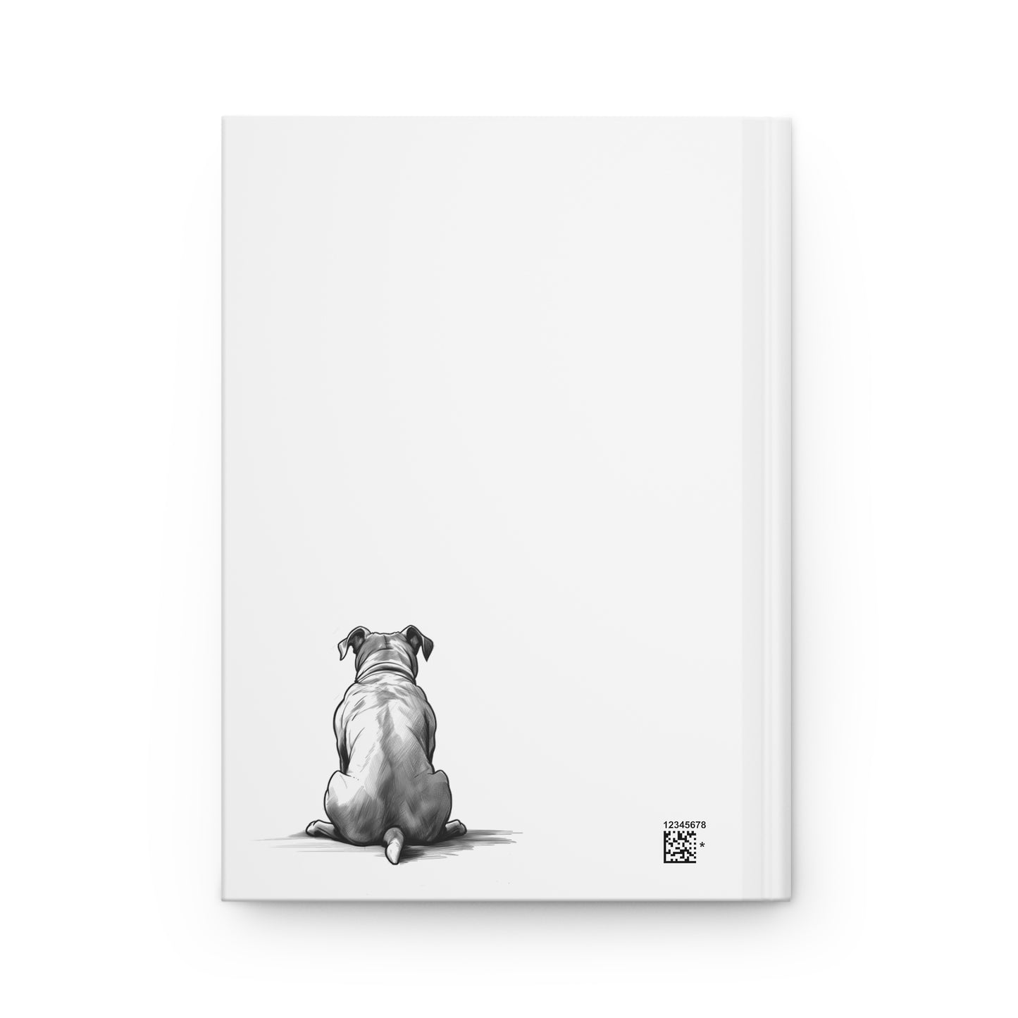 BOXER Lover Hardcover Notebook (5.75"x8" lined)