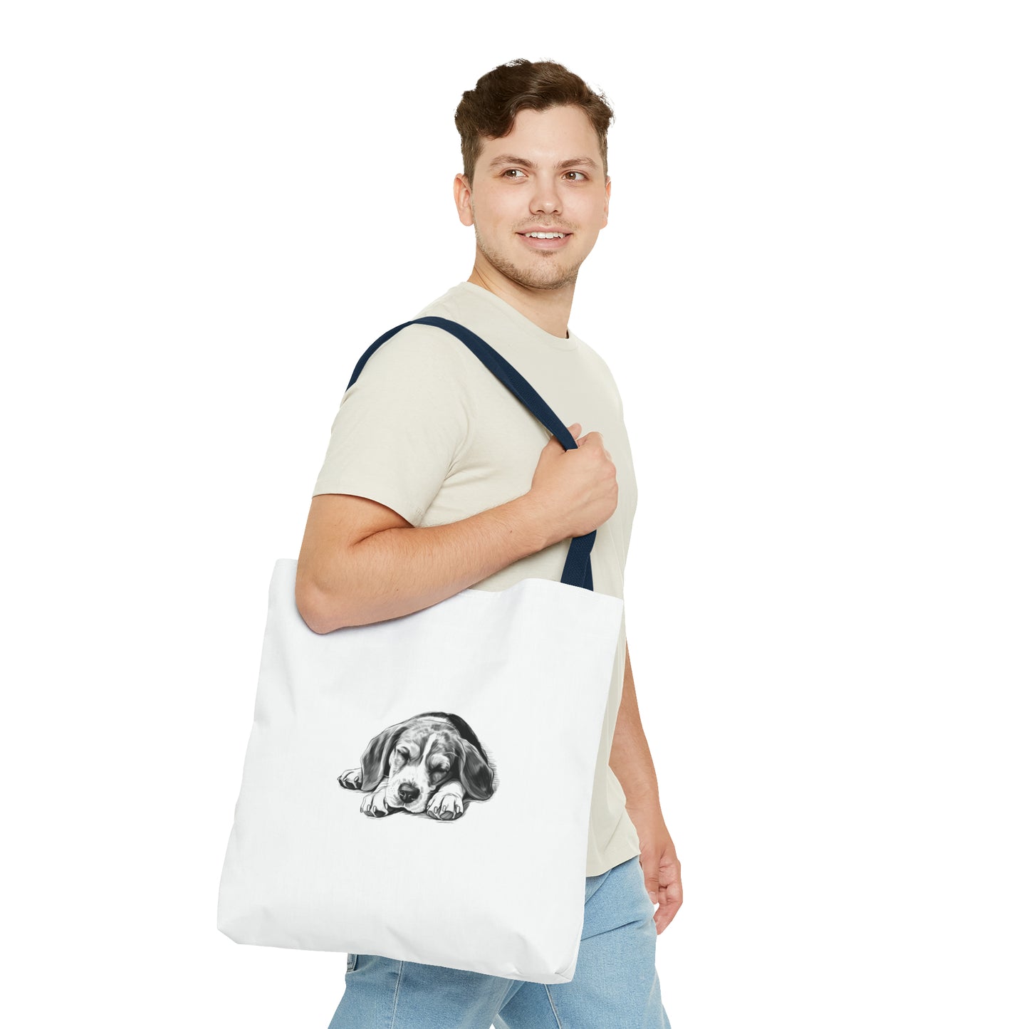 BEAGLE Lover Everday Tote (Front & Back Art)