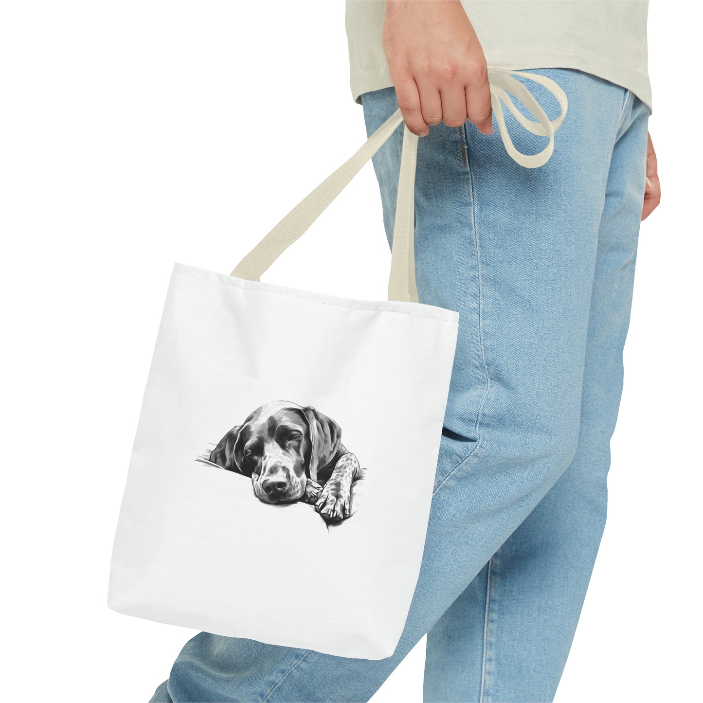 GERMAN SHORTHAIRED POINTER Lover Tote Bag (Front & Back Prints)