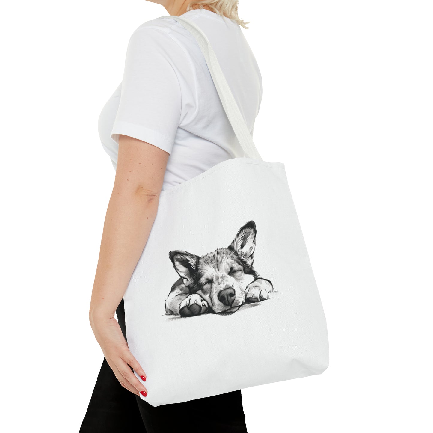 CATTLE DOG Lover Tote Bag (Front & Back Prints)