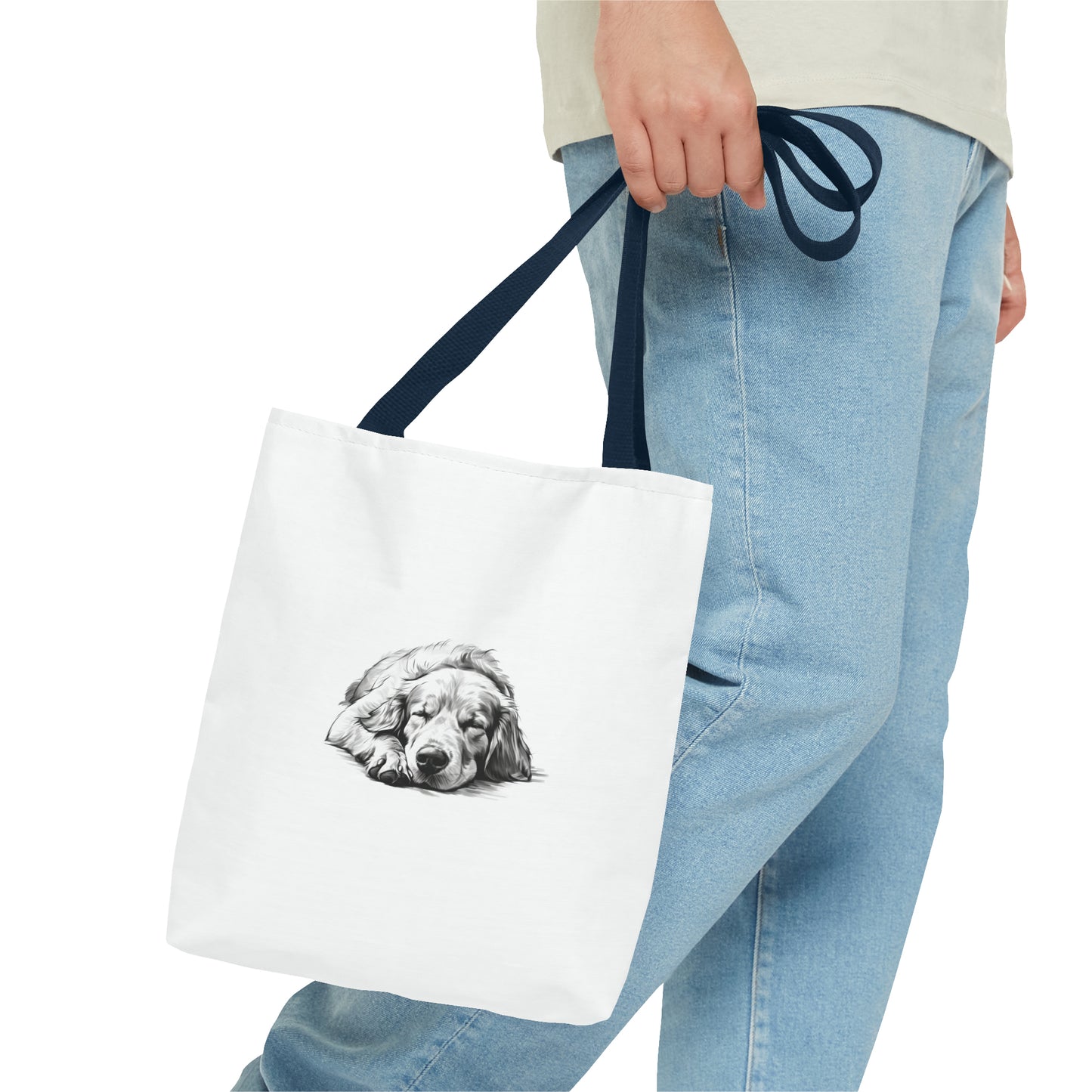 GOLDEN RETRIEVER Lover Everday Tote (Front & Back Prints)