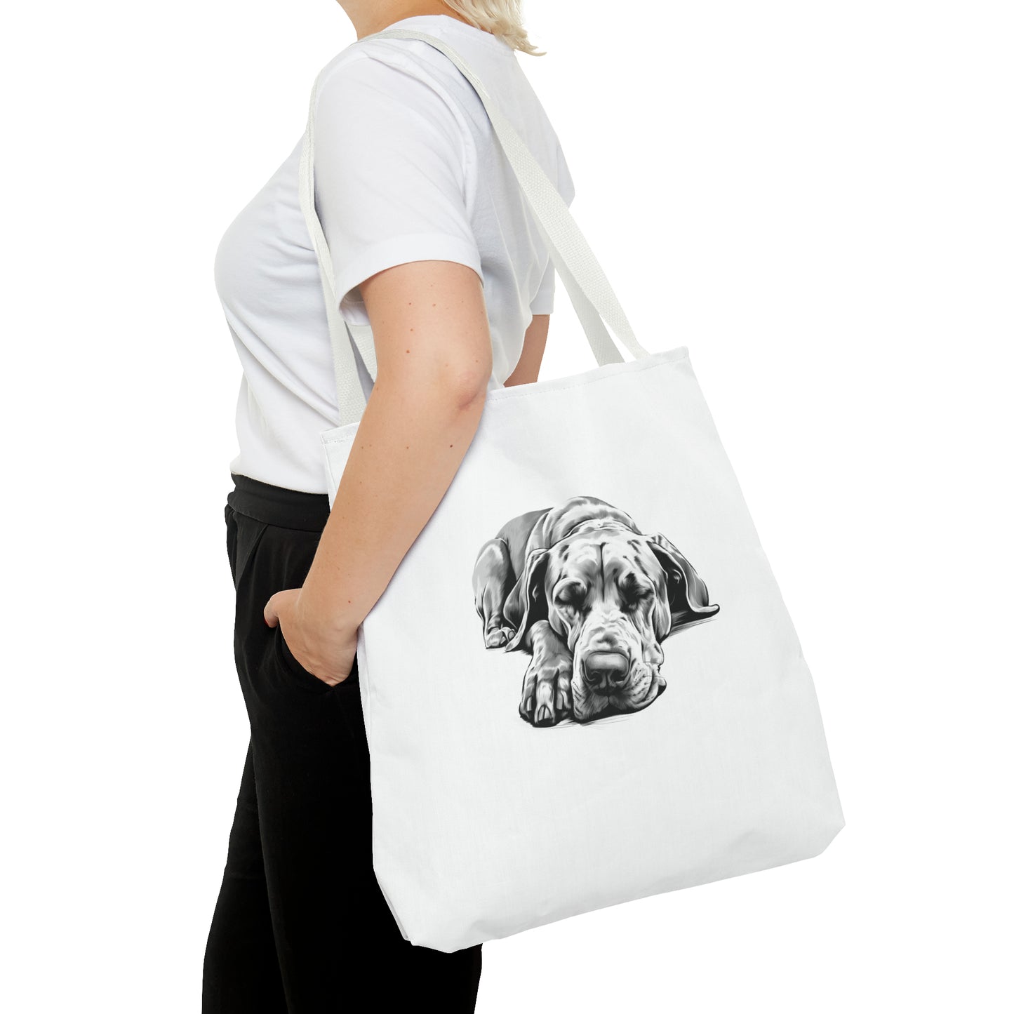 GREAT DANE Lover Tote Bag (Front & Back Prints)