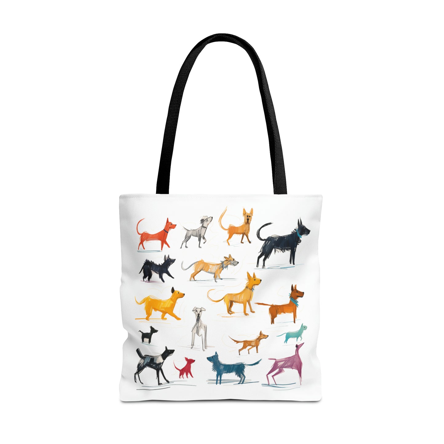 "Dog Park Sketchbook" Tote Bag