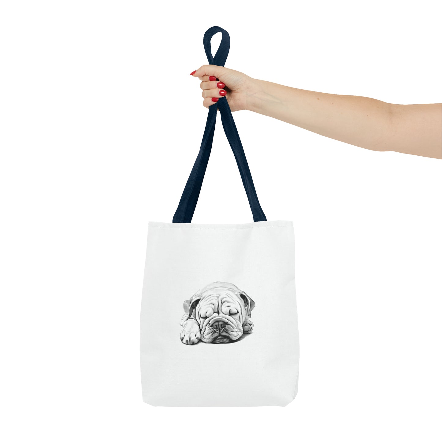 BULLDOG Lover Everday Tote (Front & Back Prints)