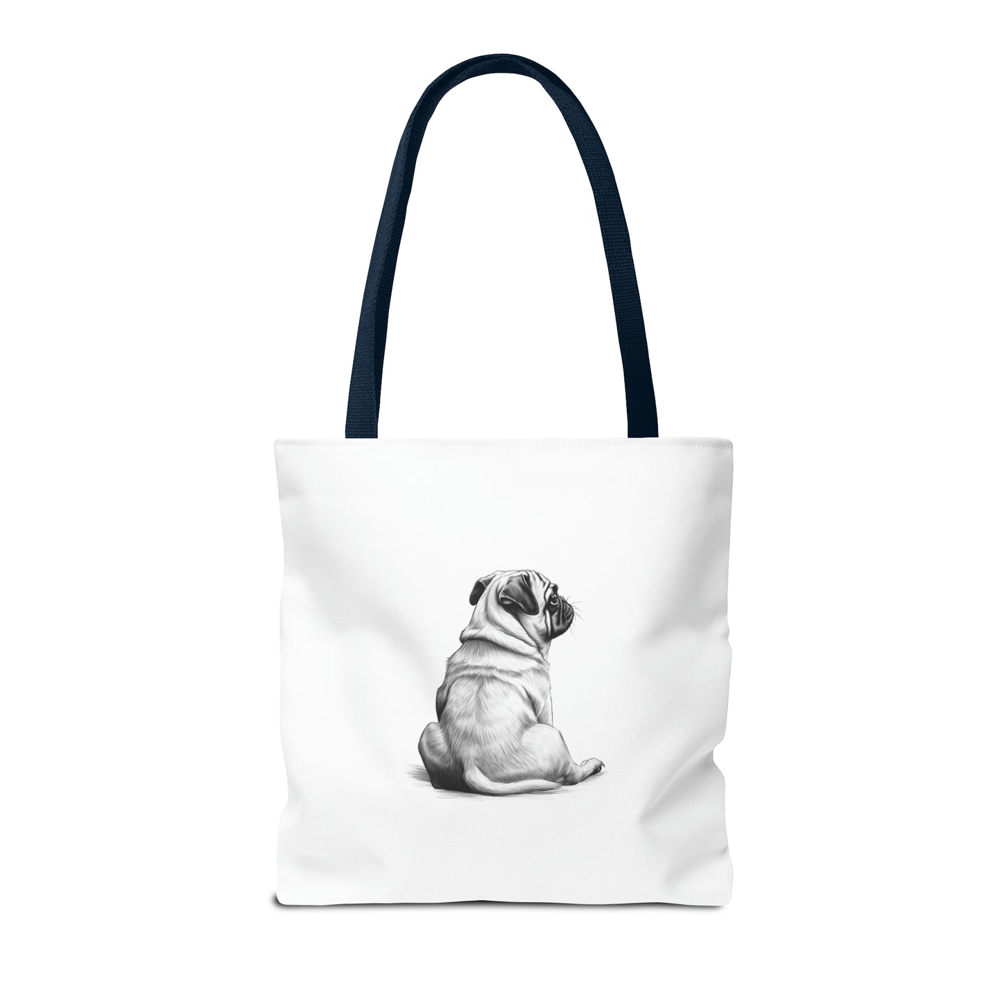 PUG Lover Everday Tote (Front & Back Prints)