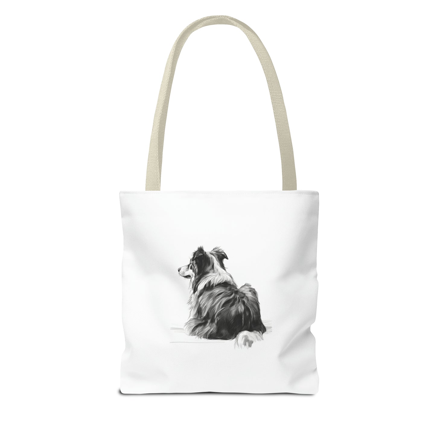 BORDER COLLIE Lover Everday Tote (Front & Back Art)