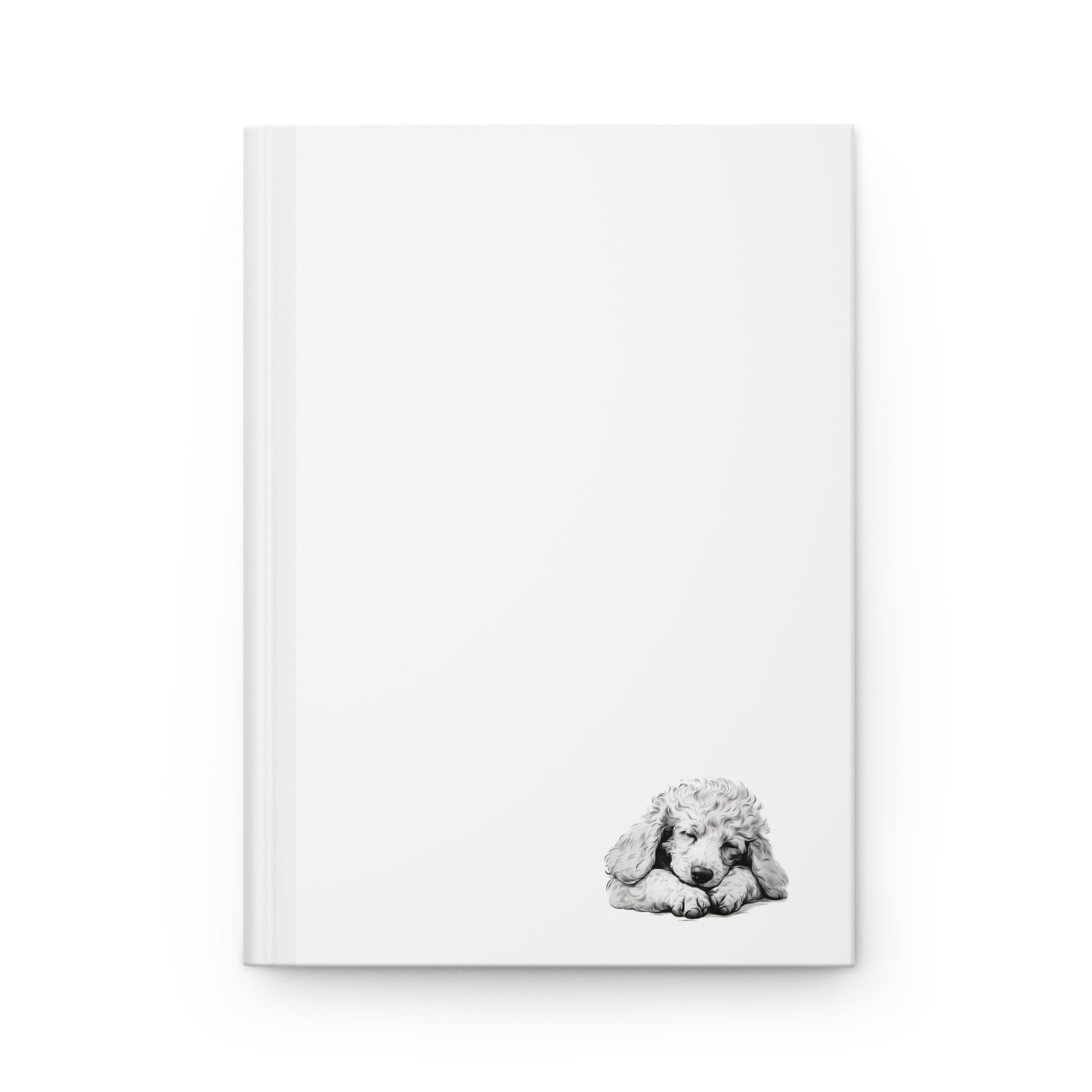 POODLE Lover Hardcover Notebook (5.75"x8" lined)