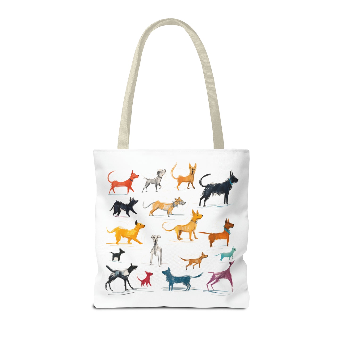 "Dog Park Sketchbook" Tote Bag