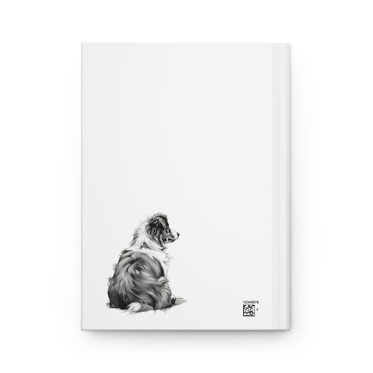 AUSTRALIAN SHEPHERD Lover Hardcover Notebook (5.75"x8" lined)