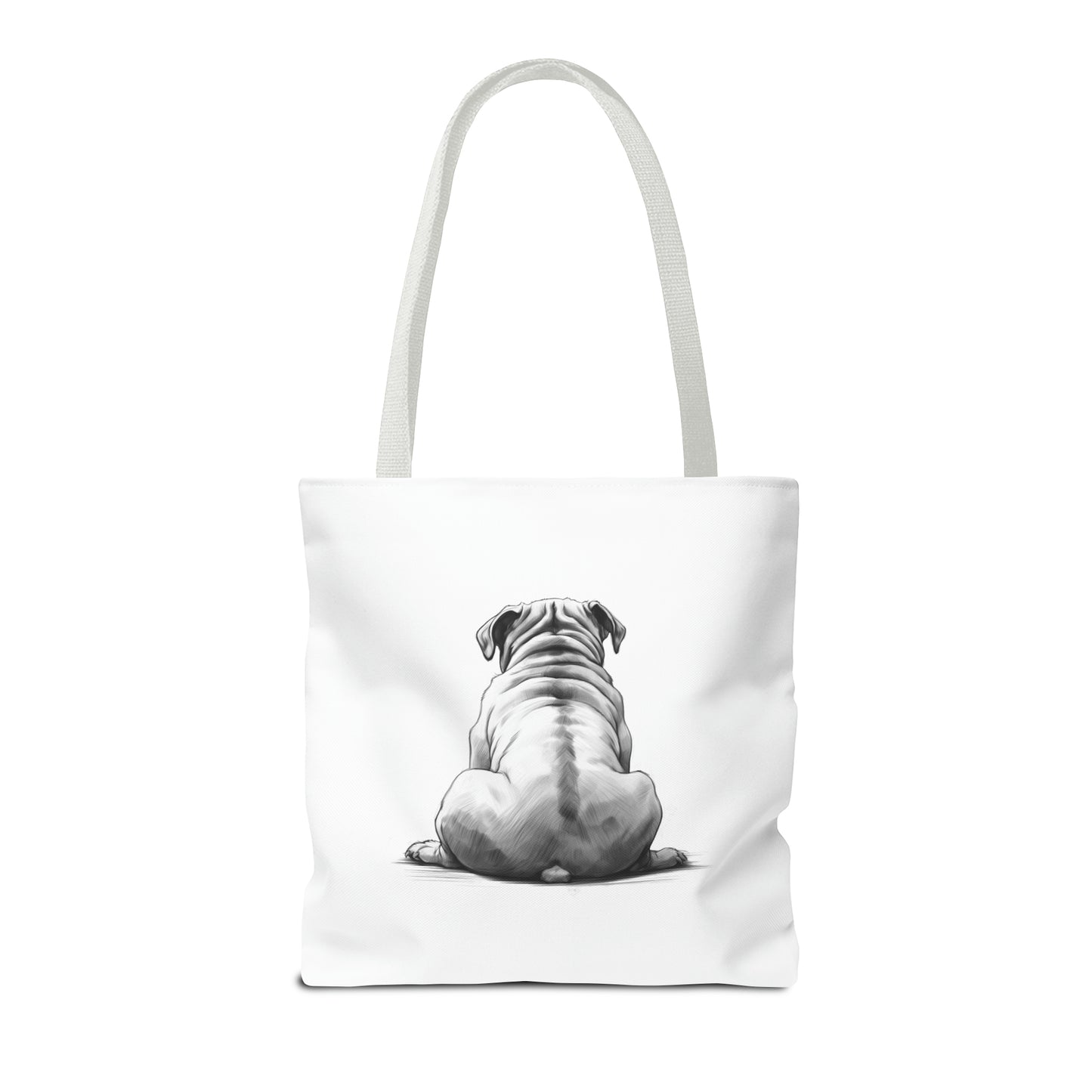 BULLDOG Lover Everday Tote (Front & Back Prints)