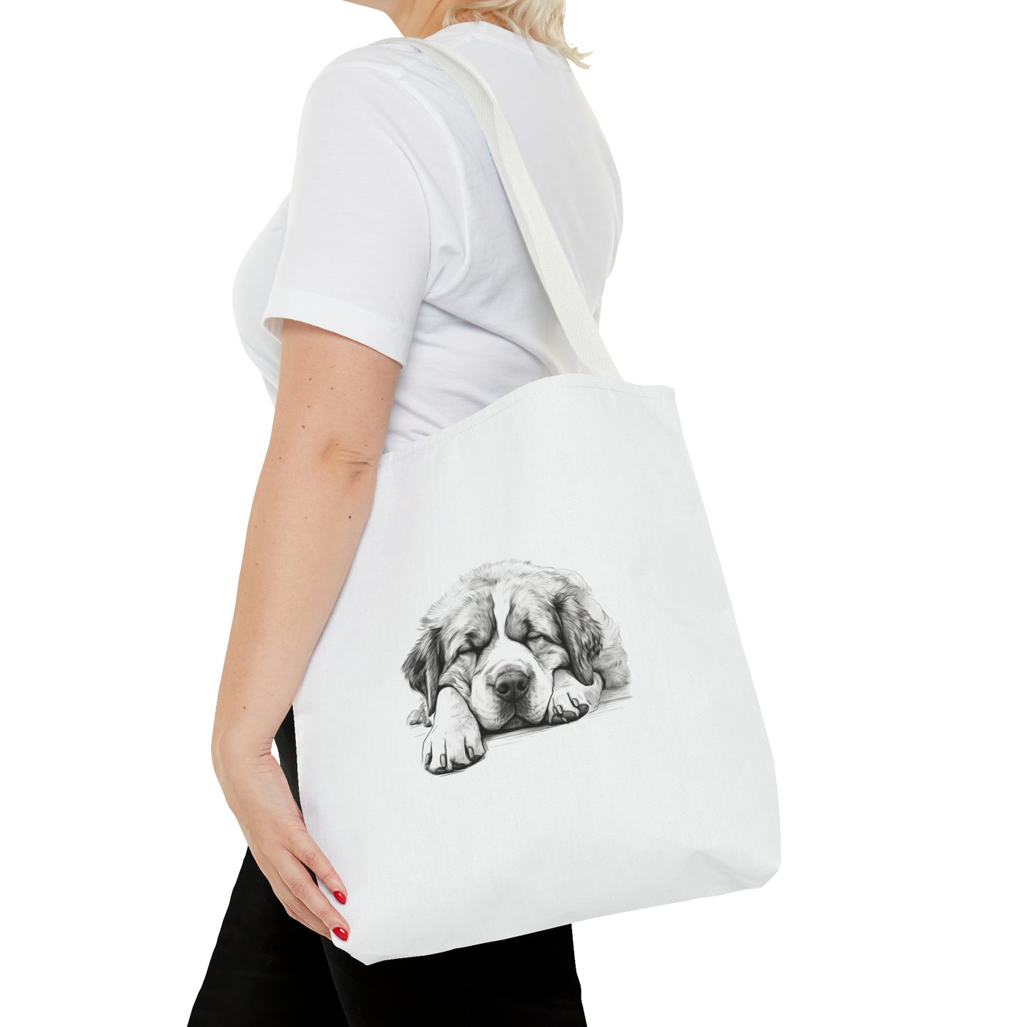 SAINT BERNARD Lover Everday Tote (Front & Back Prints)