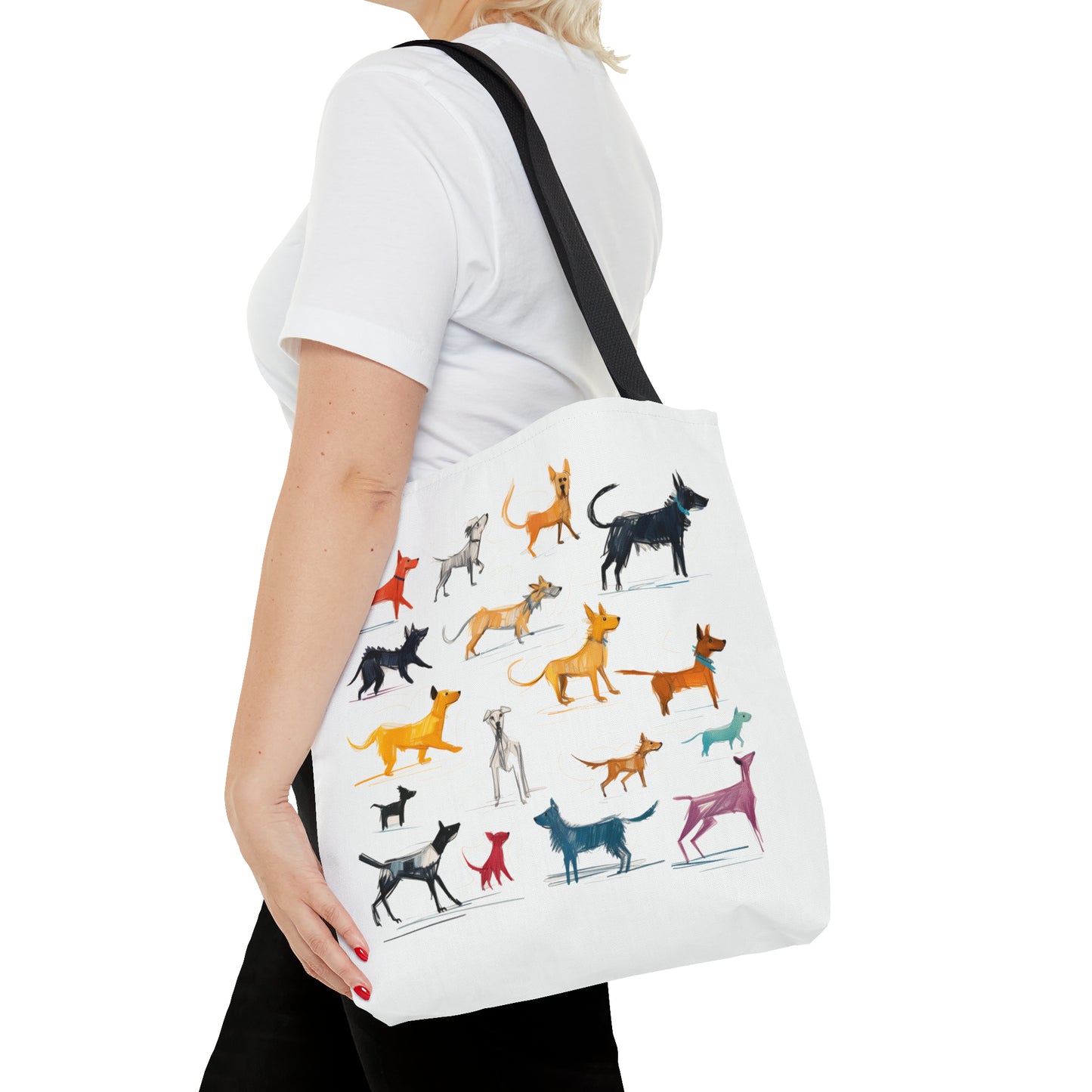 "Dog Park Sketchbook" Tote Bag