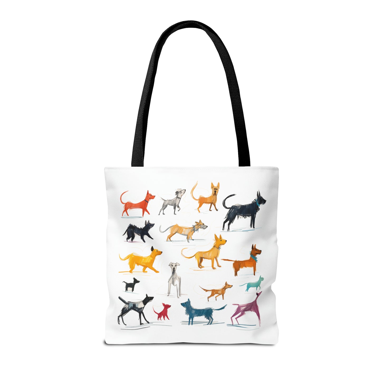 "Dog Park Sketchbook" Tote Bag