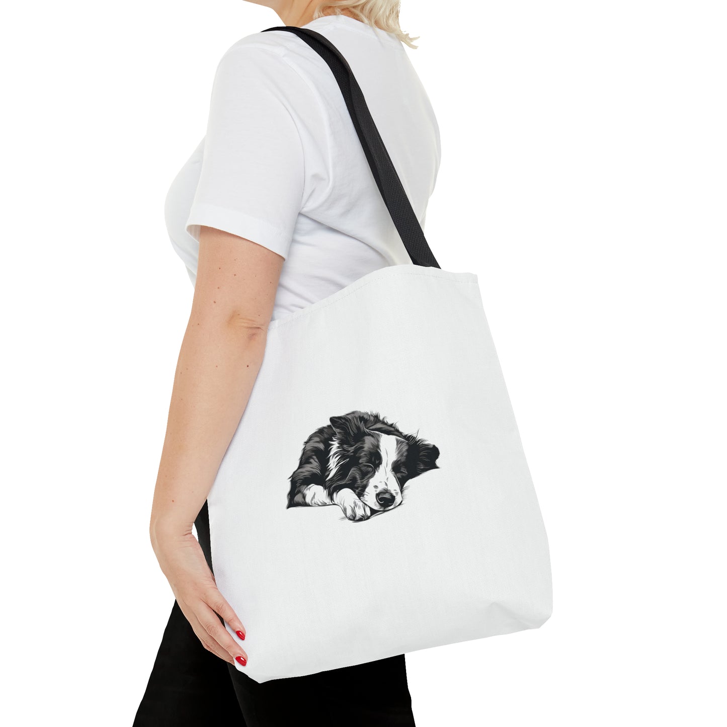 BORDER COLLIE Lover Everday Tote (Front & Back Art)