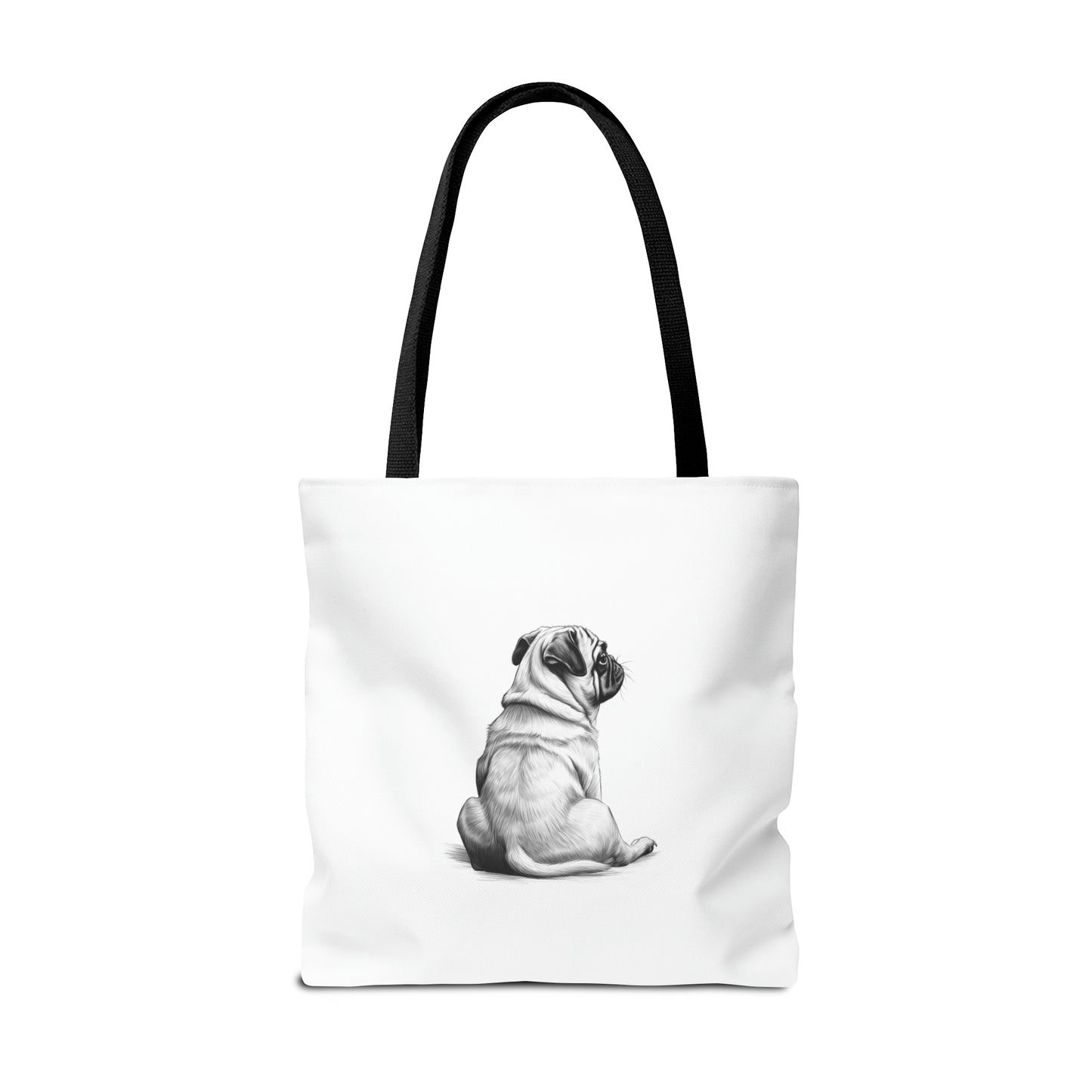 PUG Lover Everday Tote (Front & Back Prints)