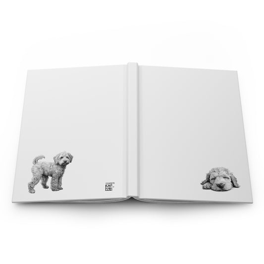 DOODLE Lover Hardcover Notebook (5.75"x8" lined)