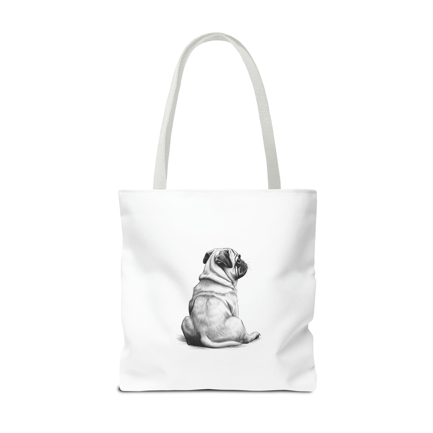 PUG Lover Everday Tote (Front & Back Prints)