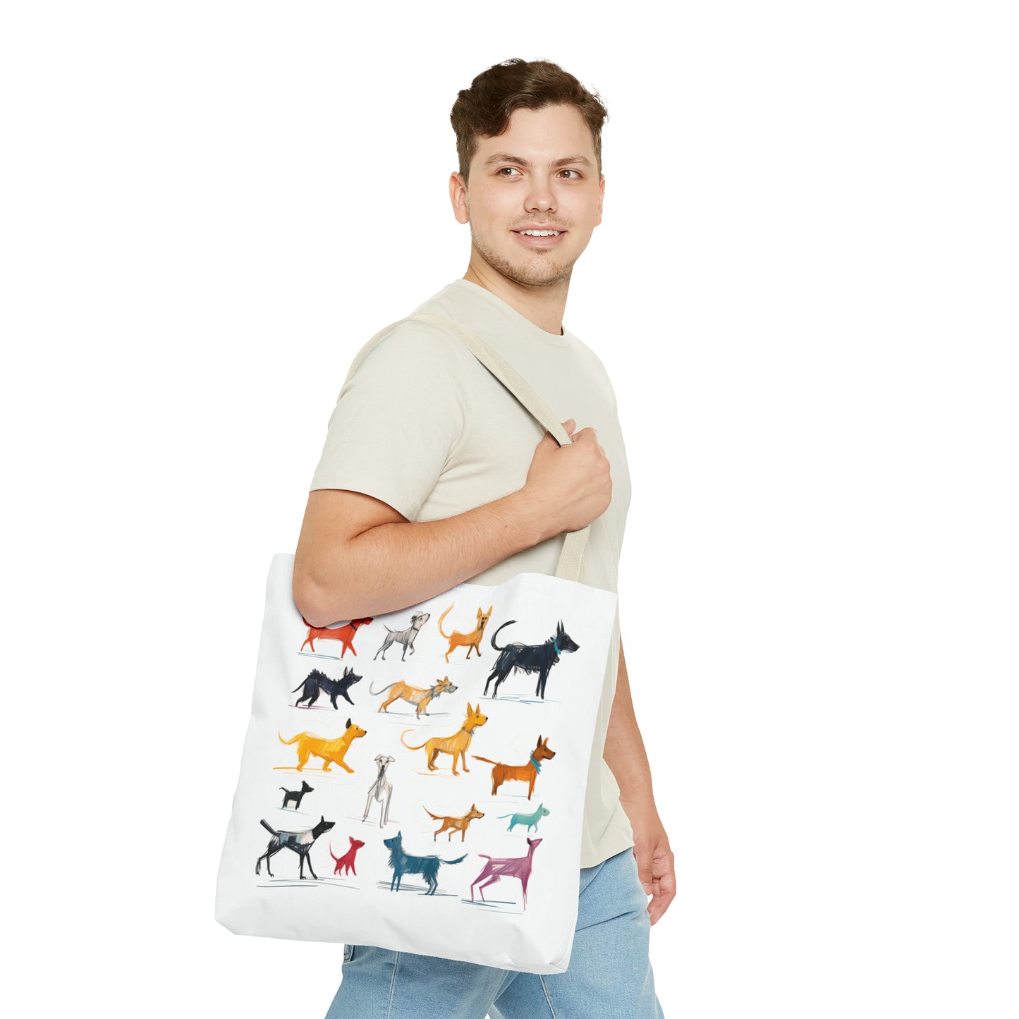 "Dog Park Sketchbook" Tote Bag