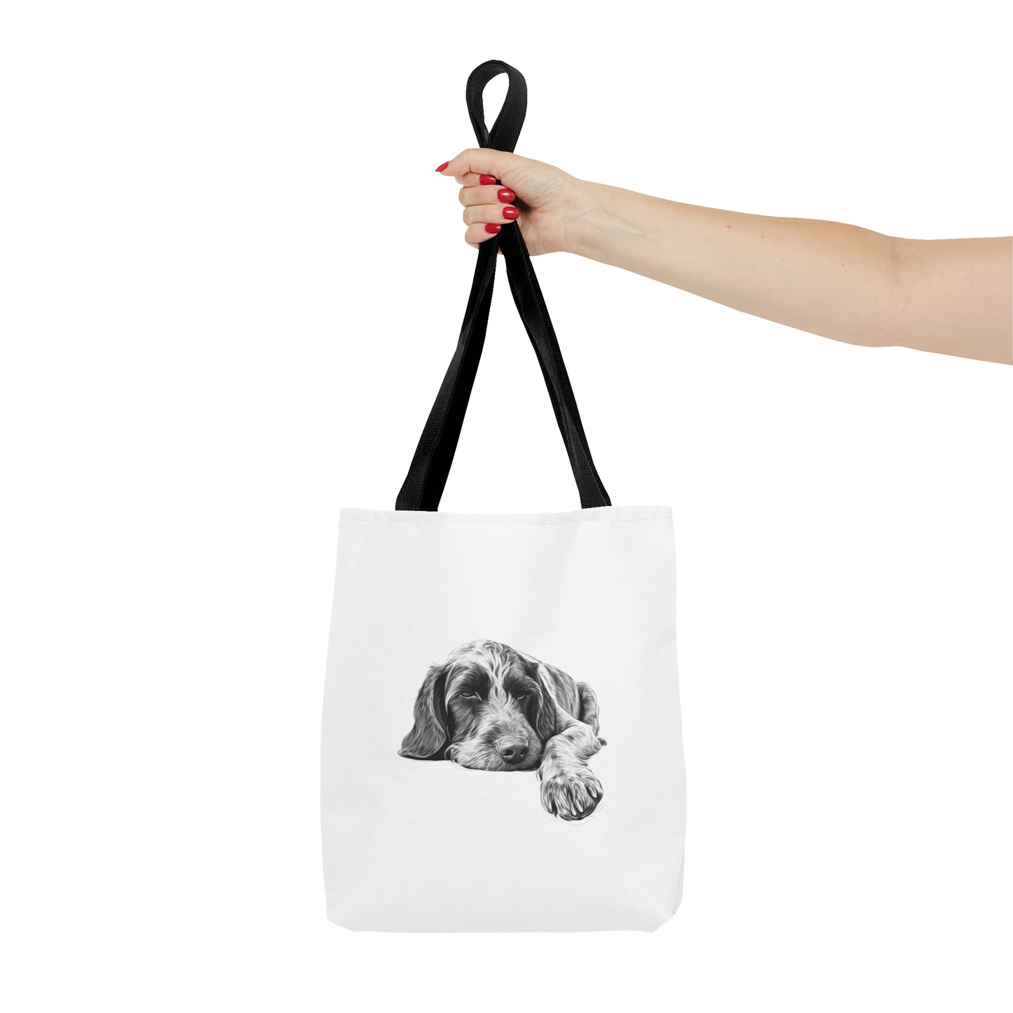 GERMAN WIREHAIRED POINTER Lover Tote Bag (Front & Back Prints)