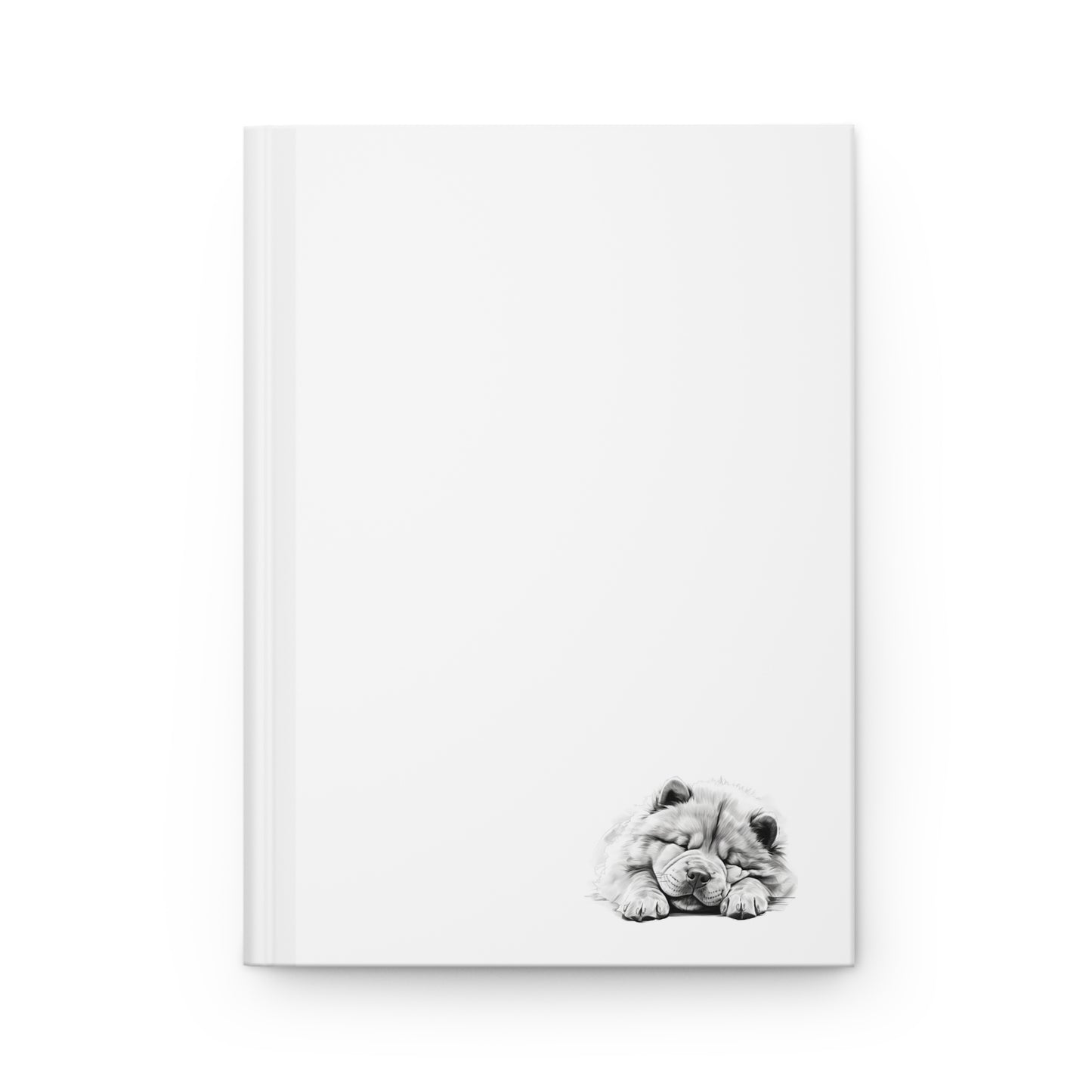 CHOW CHOW Lover Hardcover Notebook (5.75"x8" lined)