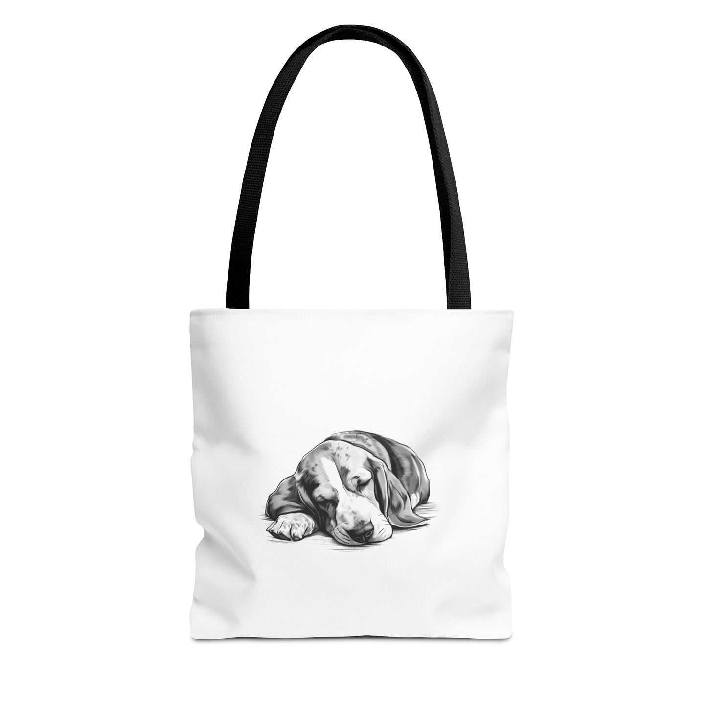 BASSET HOUND Lover Tote Bag (Front & Back Art)