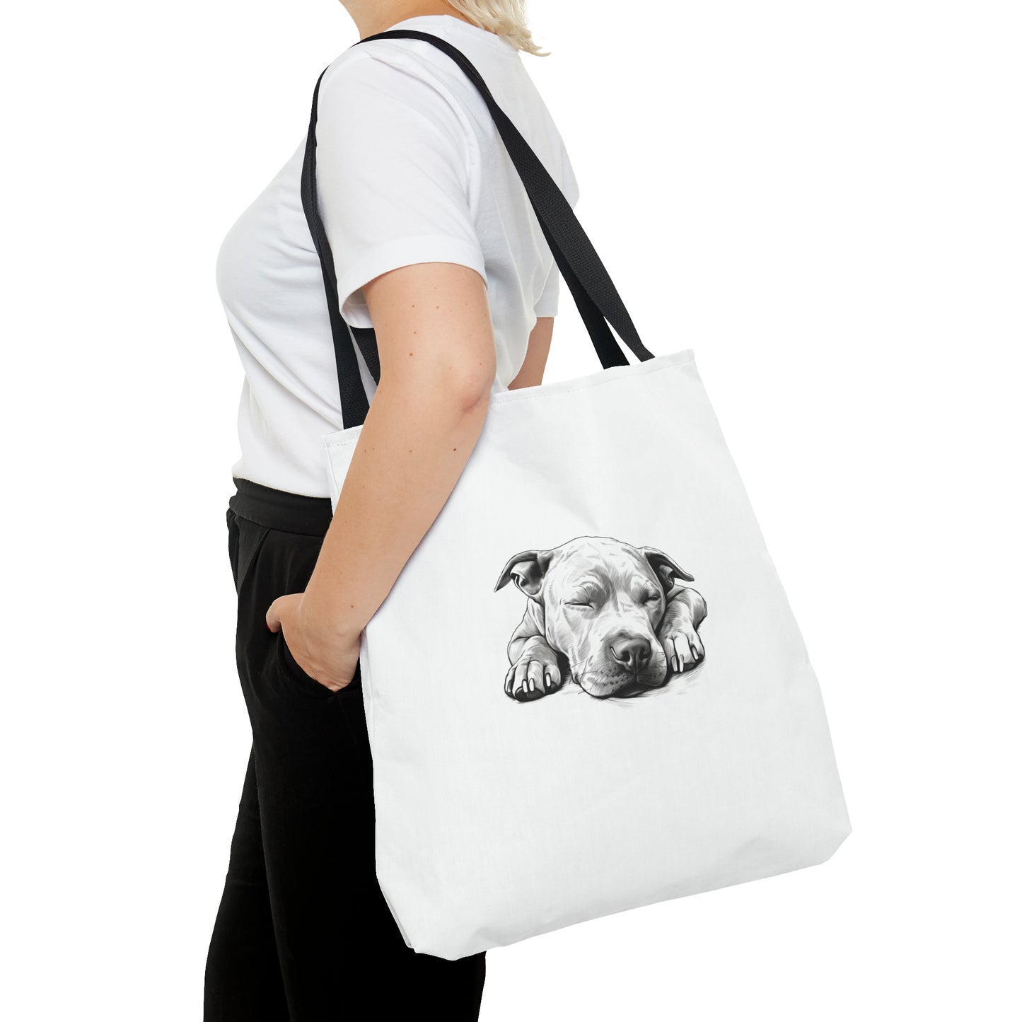 PITBULL Lover Everday Tote (Front & Back Prints)