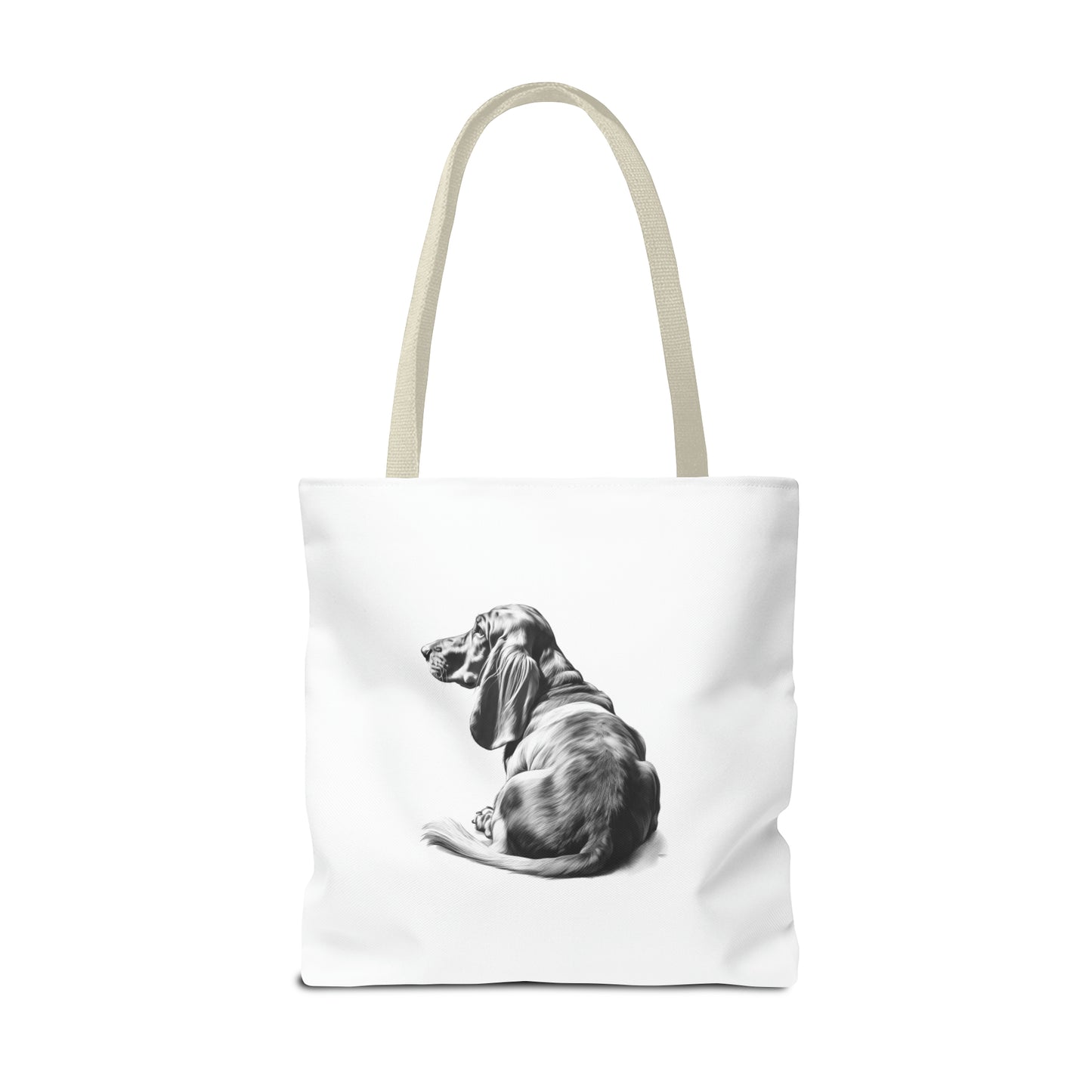 BASSET HOUND Lover Tote Bag (Front & Back Art)